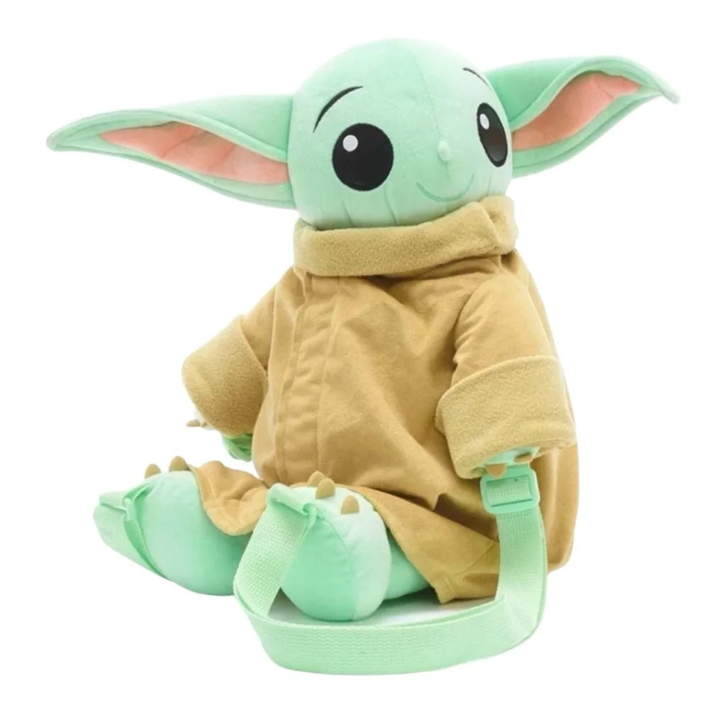 Disney Parks Star Wars Mandalorian The Child Yoda - Grogu Plush Backpack